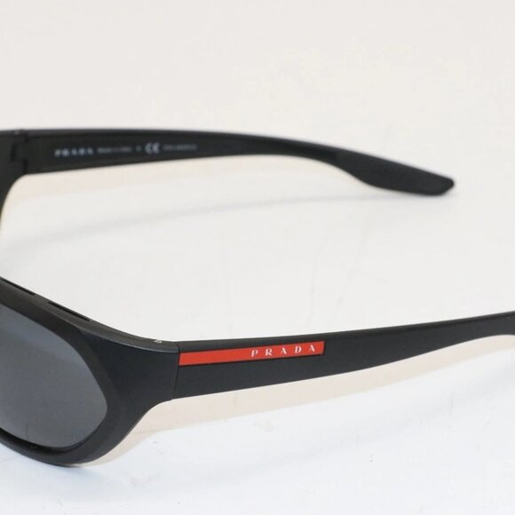Prada SPS18U Sunglasses 66-17-135 - Black/Red - Picture 1 of 16